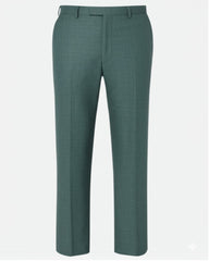 green trousers
