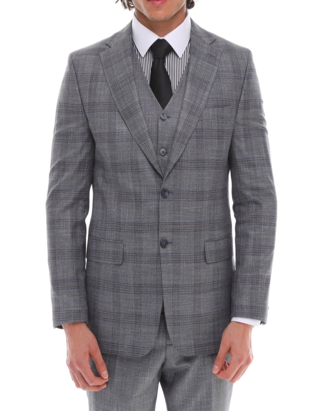 Dark Grey suits for men UK