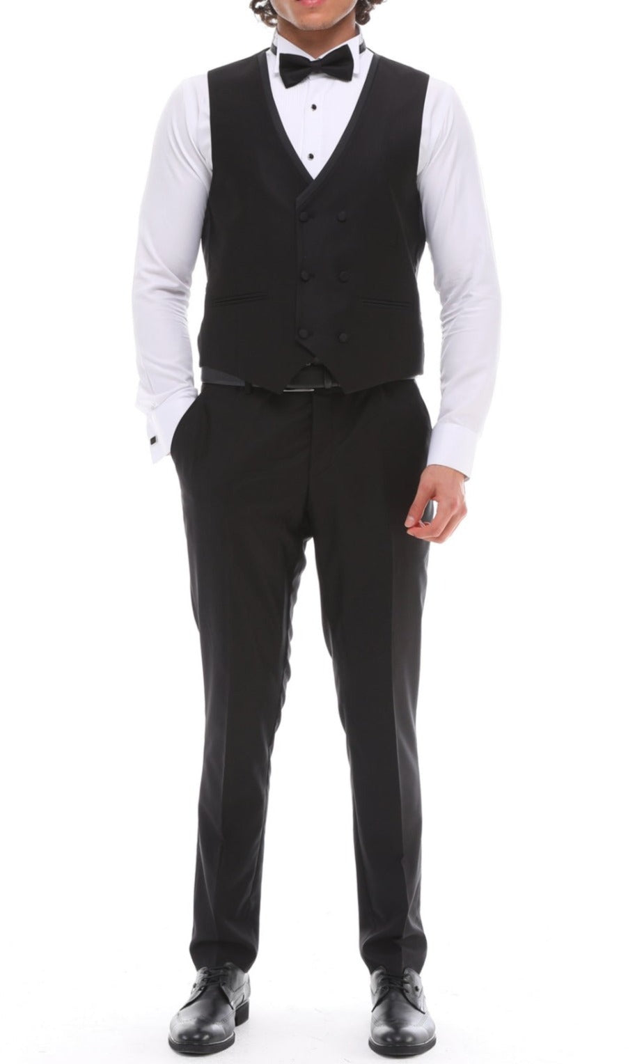 black shawl lapel tuxedo suits for men UK