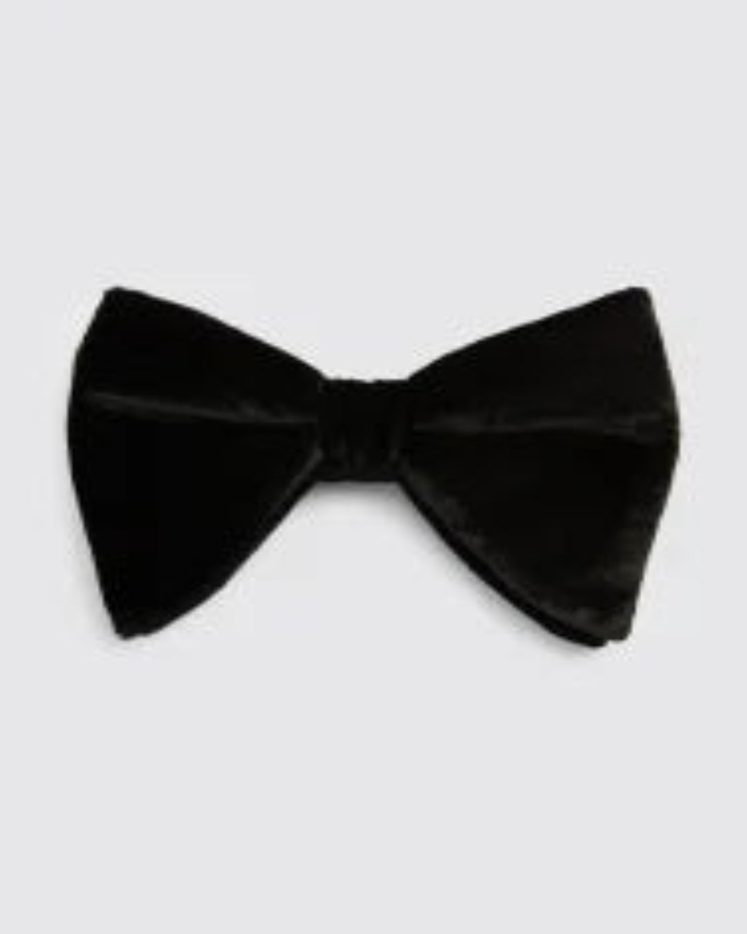 black velvet bowtie