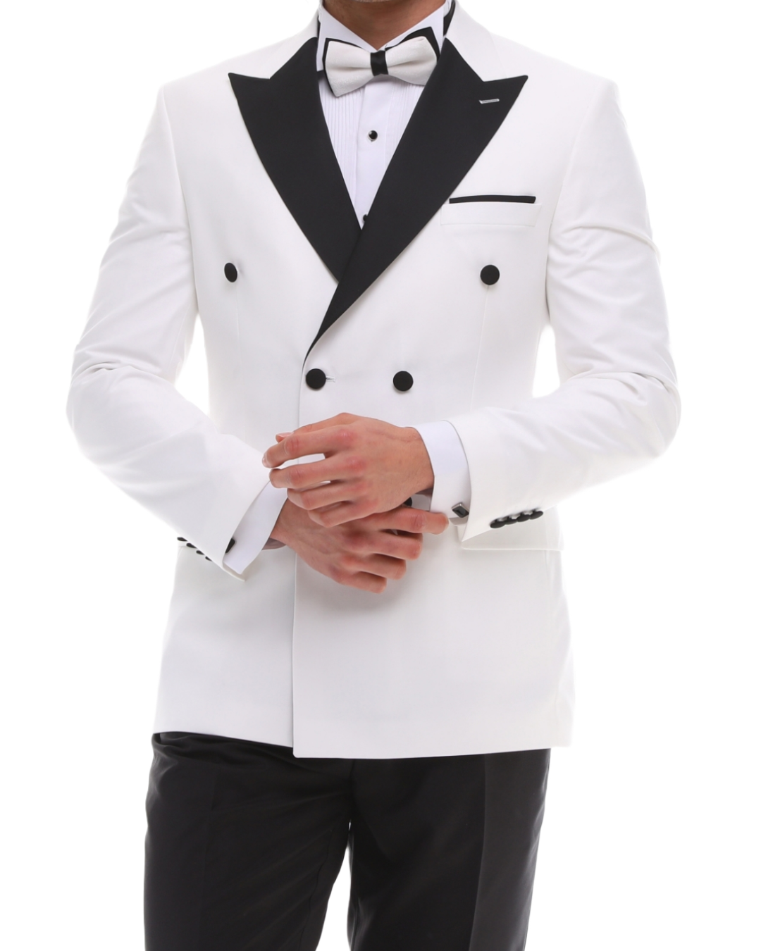 white double breasted tuxedo suits for men London
