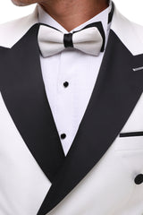 white double breasted tuxedo suits for men
