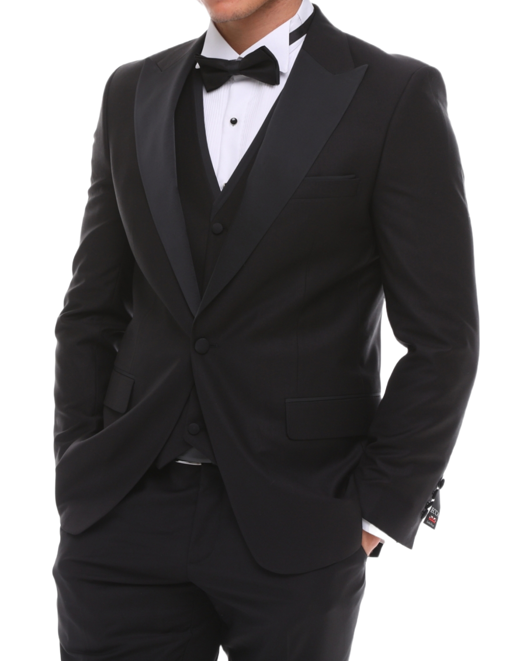 black tuxedo suit for men