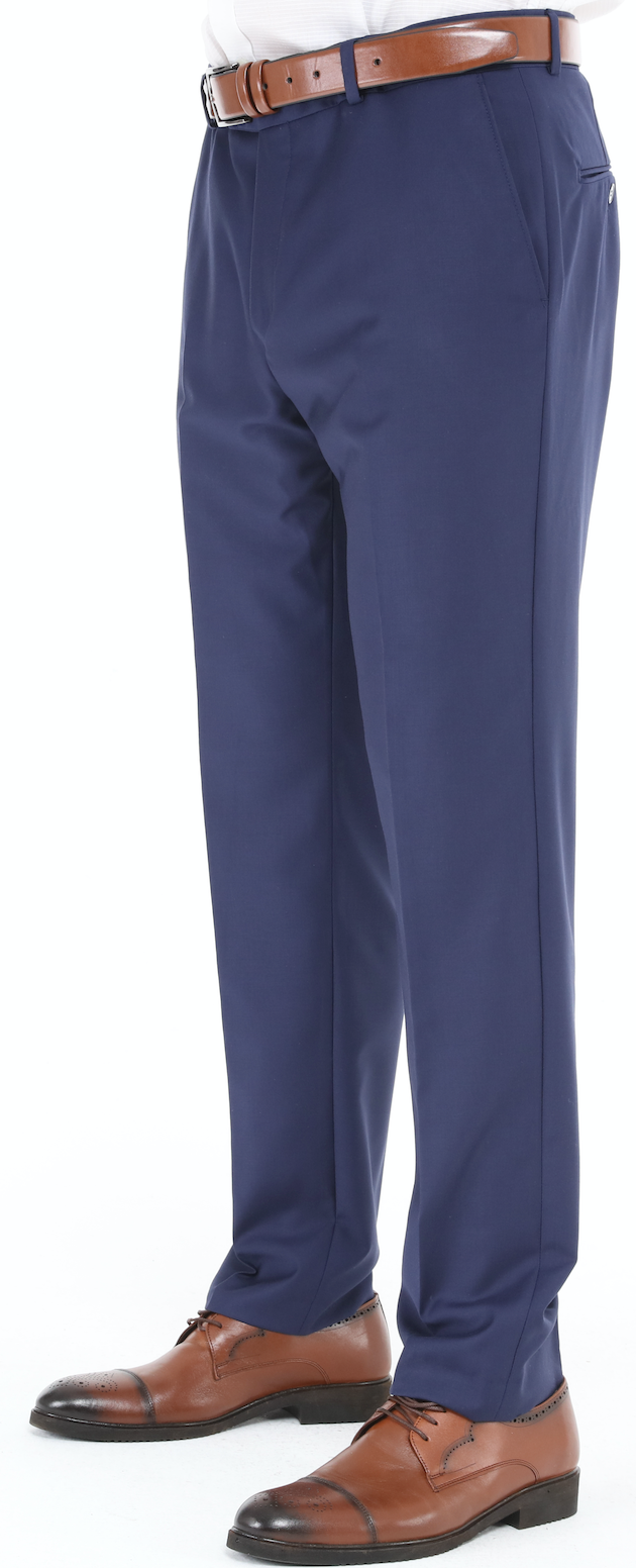 Blue Classic Trouser for Men