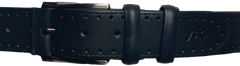 Men's Black Genuine Leather Handmade Belt