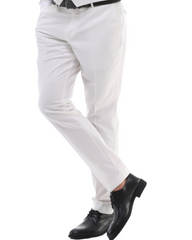 White Classic Trouser for men