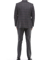 ICONYN HAYES - Grey Mixed & Matched Three Piece Suit