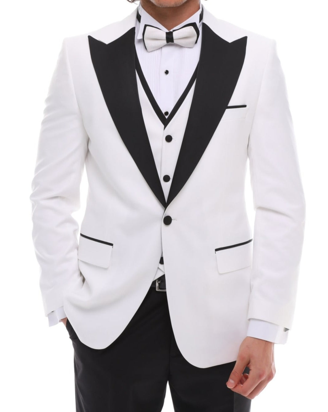 white tuxedo suit for men London